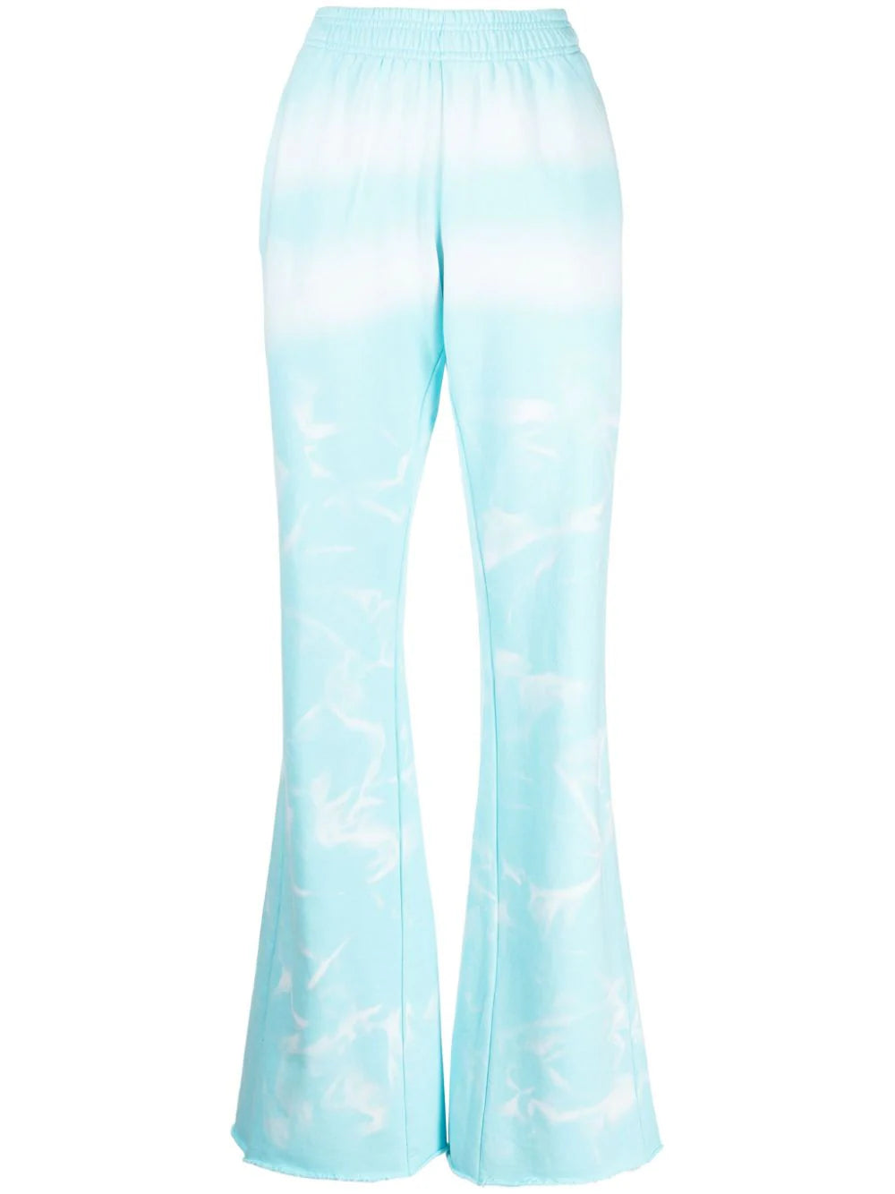 Tie-dye Print Cotton Trousers