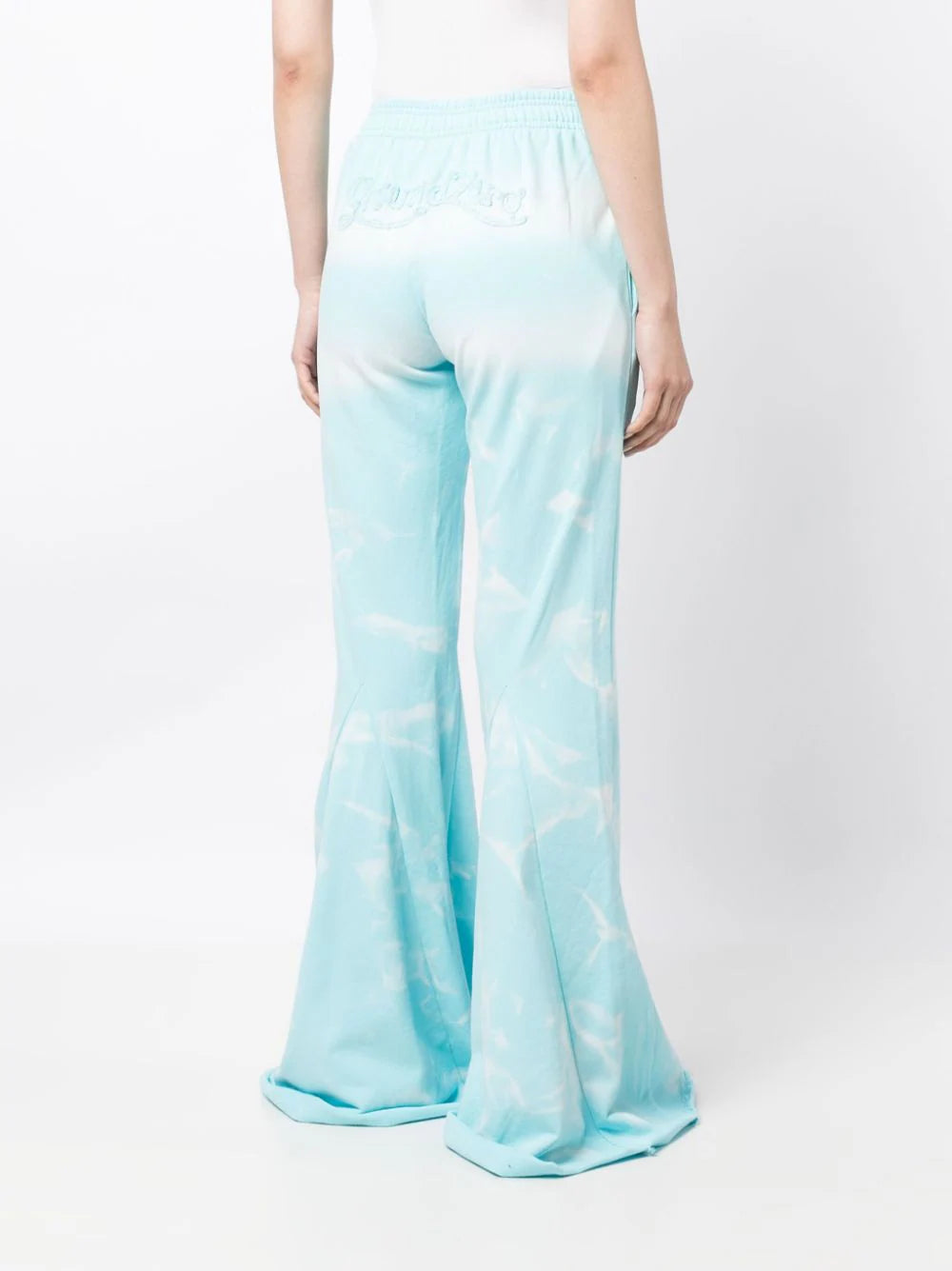 Tie-dye Print Cotton Trousers