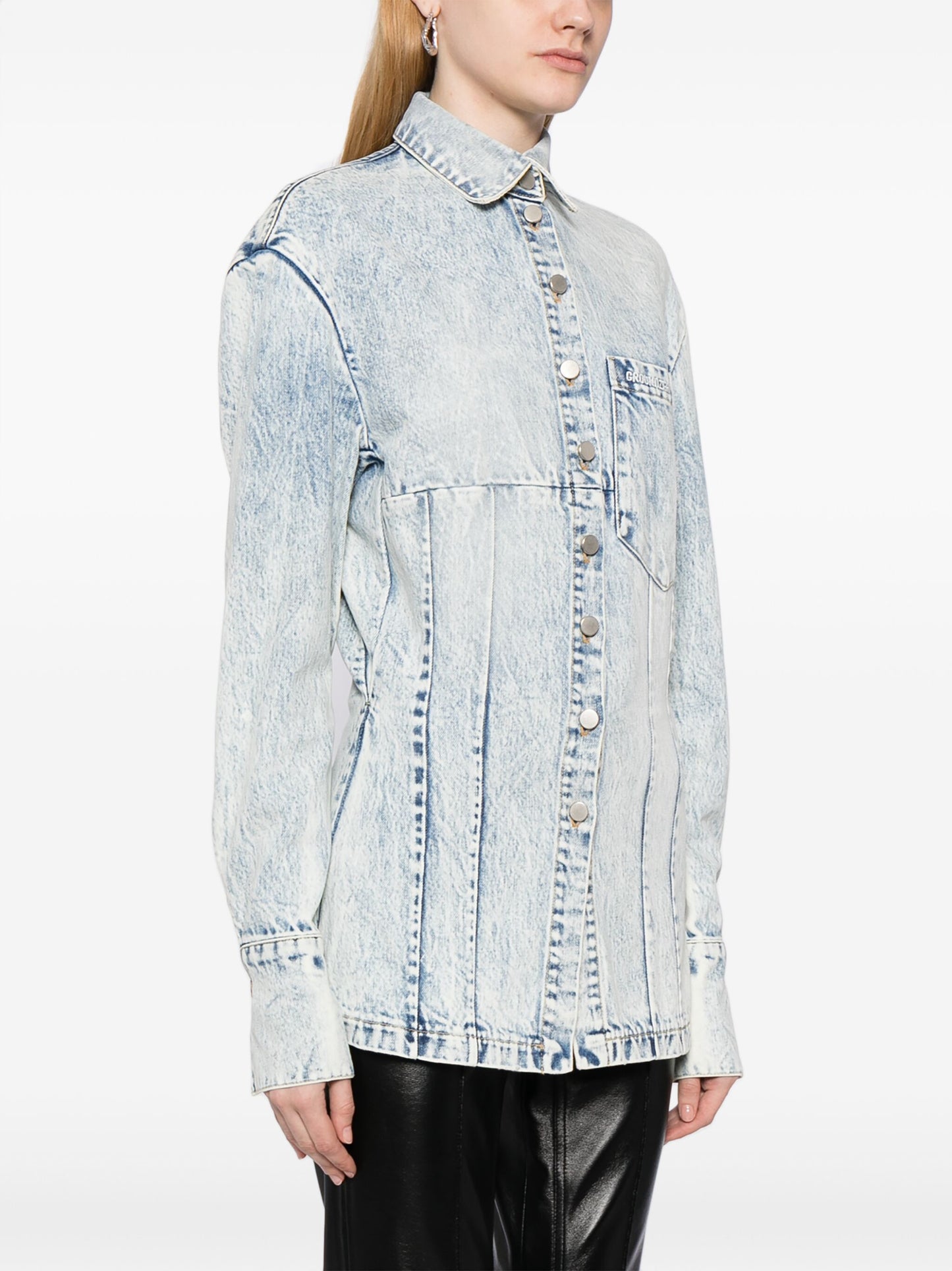 Long-sleeve Denim Shirt