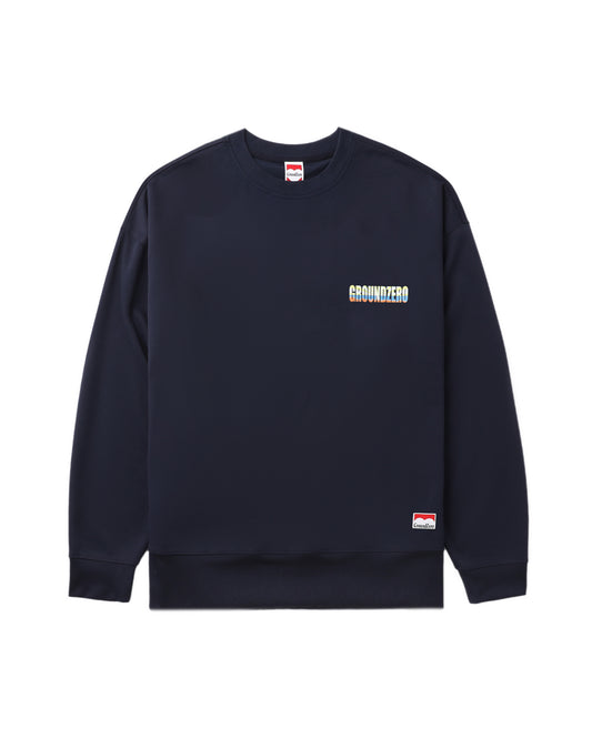 Crew Neck Logo Long Sleeve T-shirt