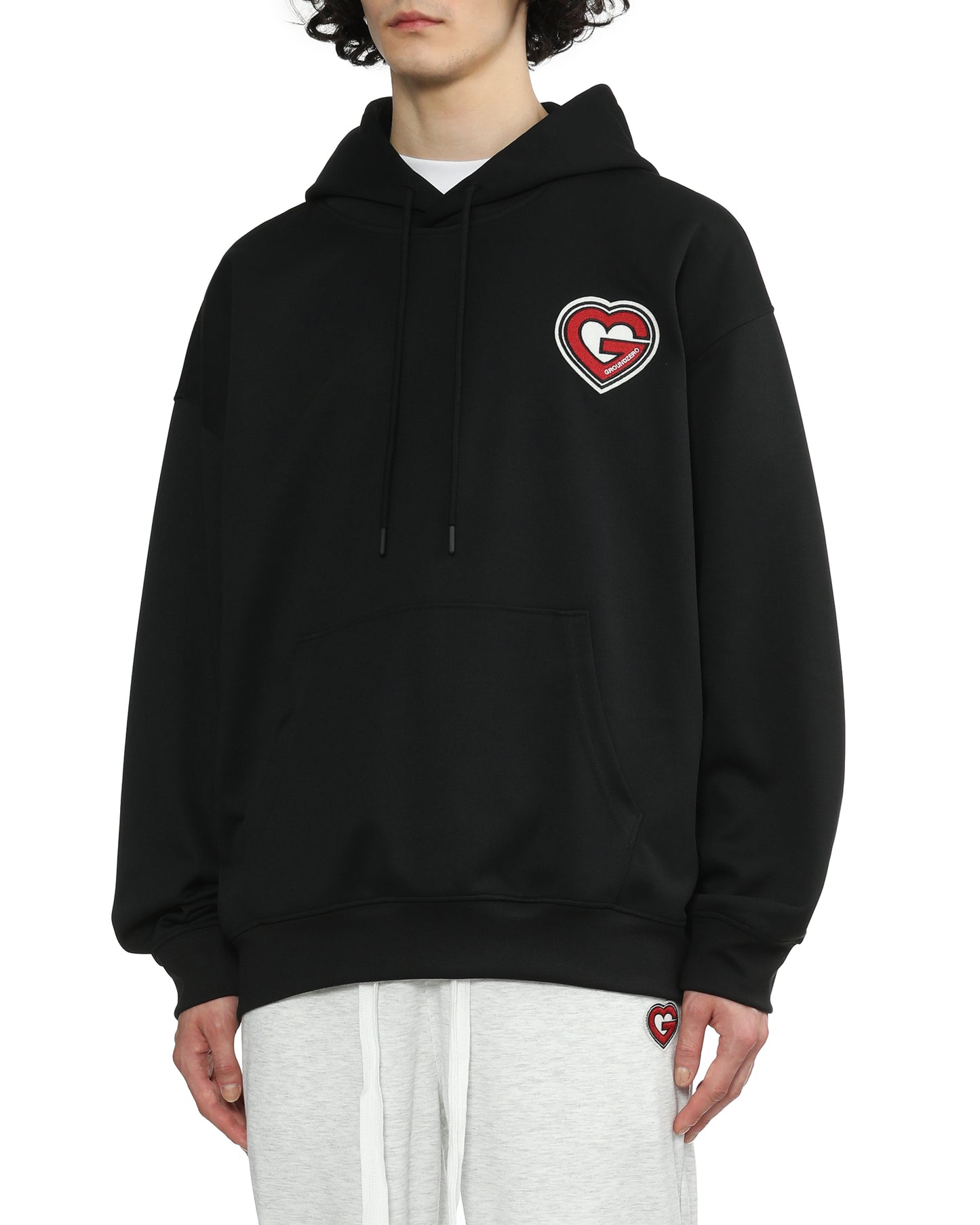 G-heart Patch Hoodie