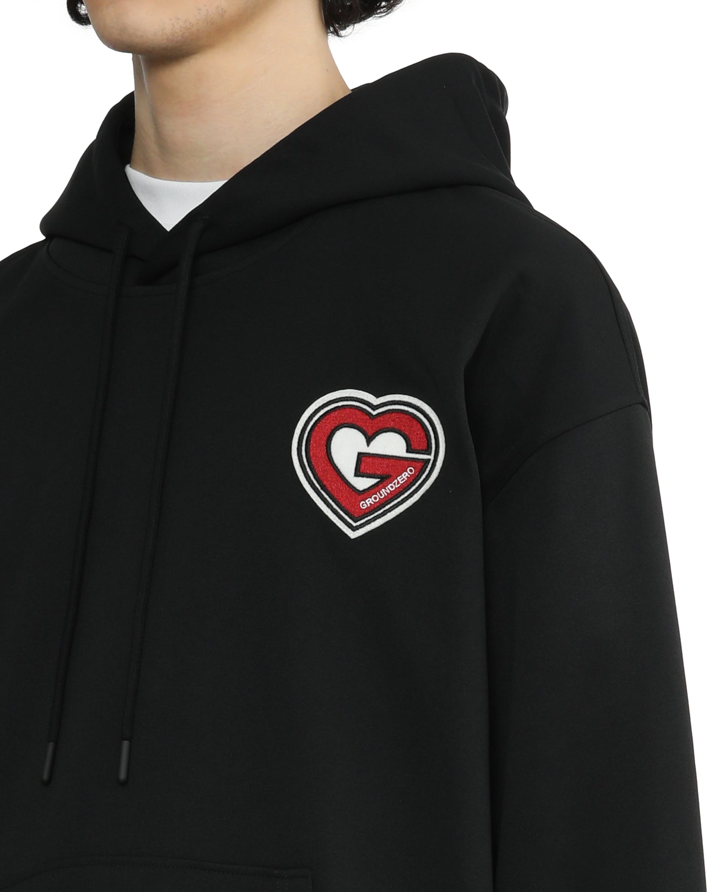 G-heart Patch Hoodie