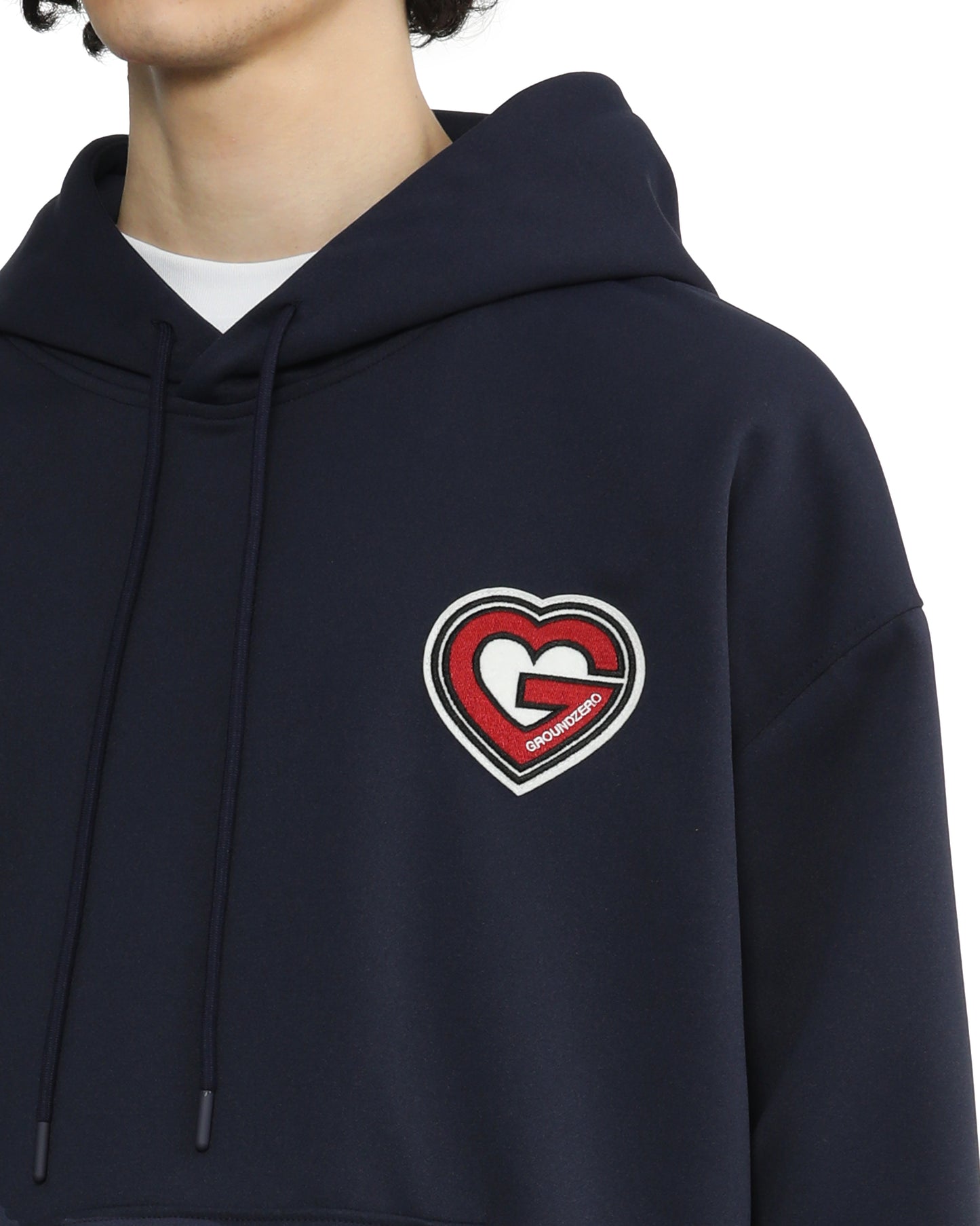 G-heart Patch Hoodie