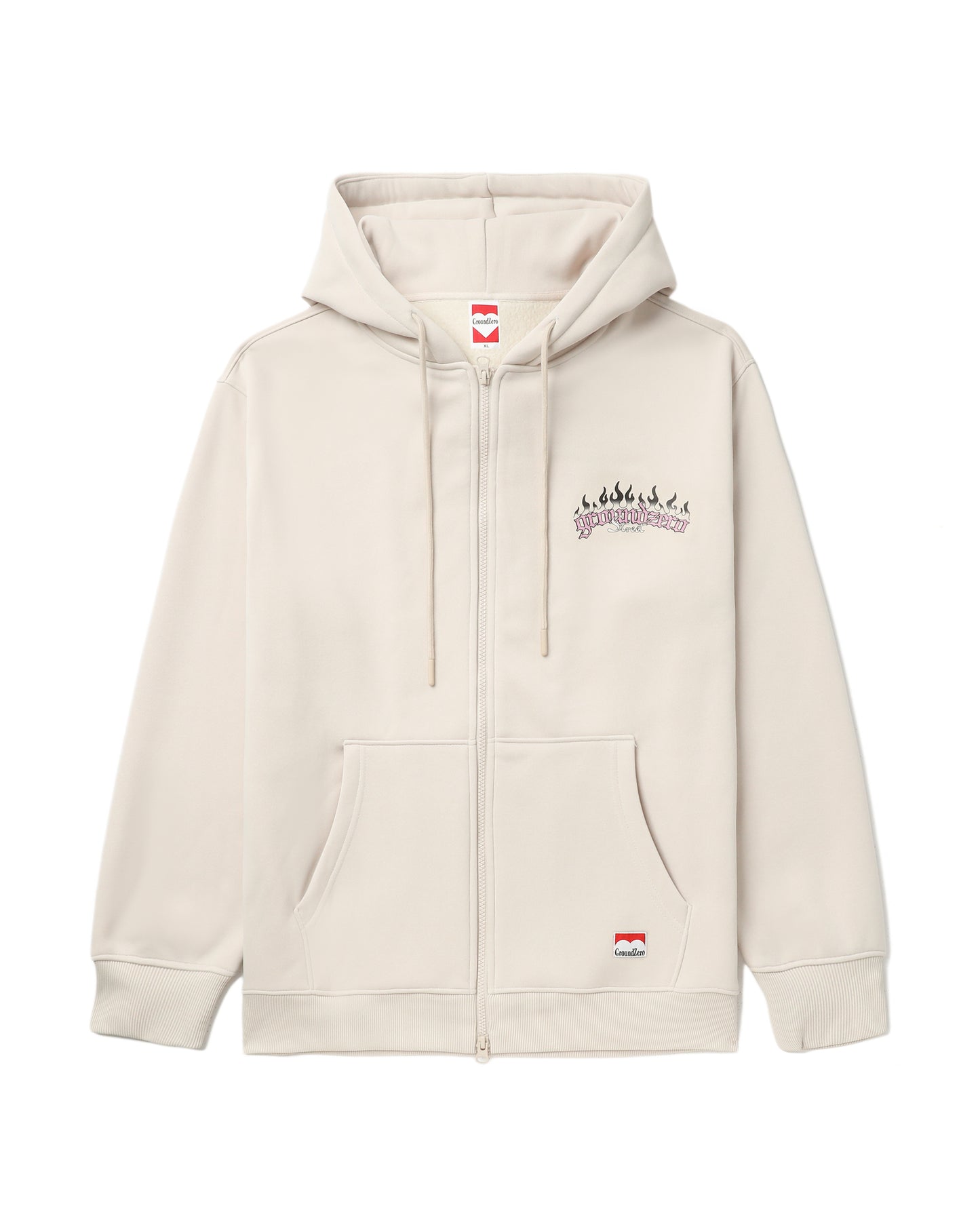 Logo-printed Zip-up Jacket