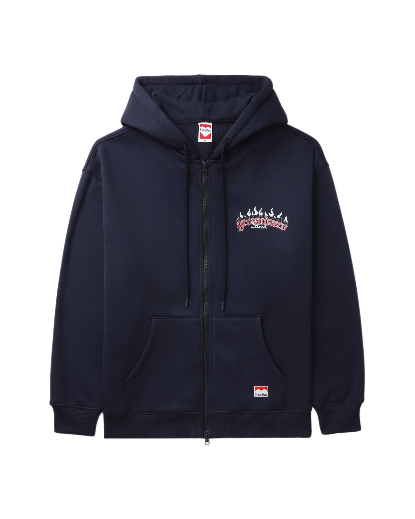 Logo-printed Zip-up Jacket