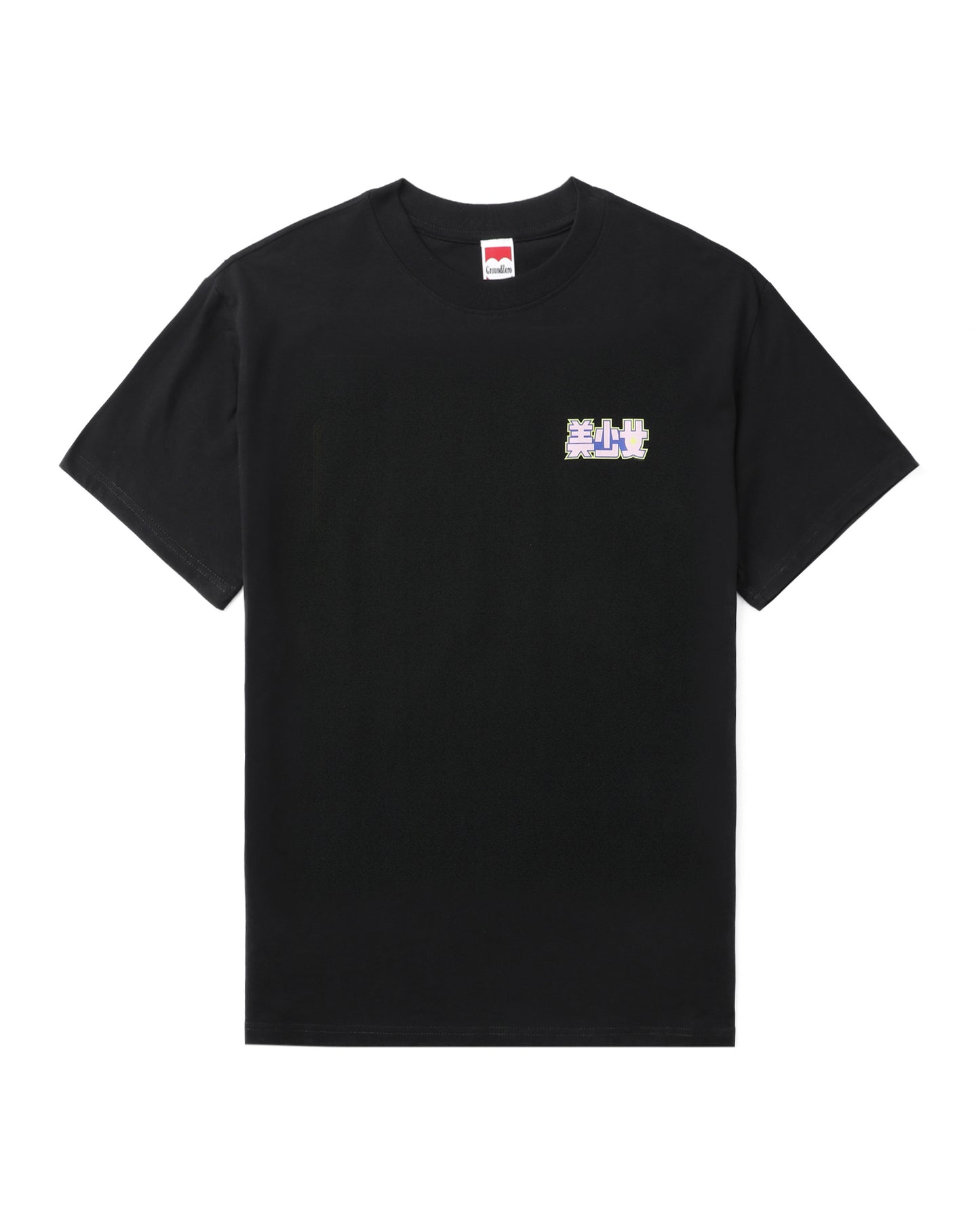 Crew Neck Print T-shirt