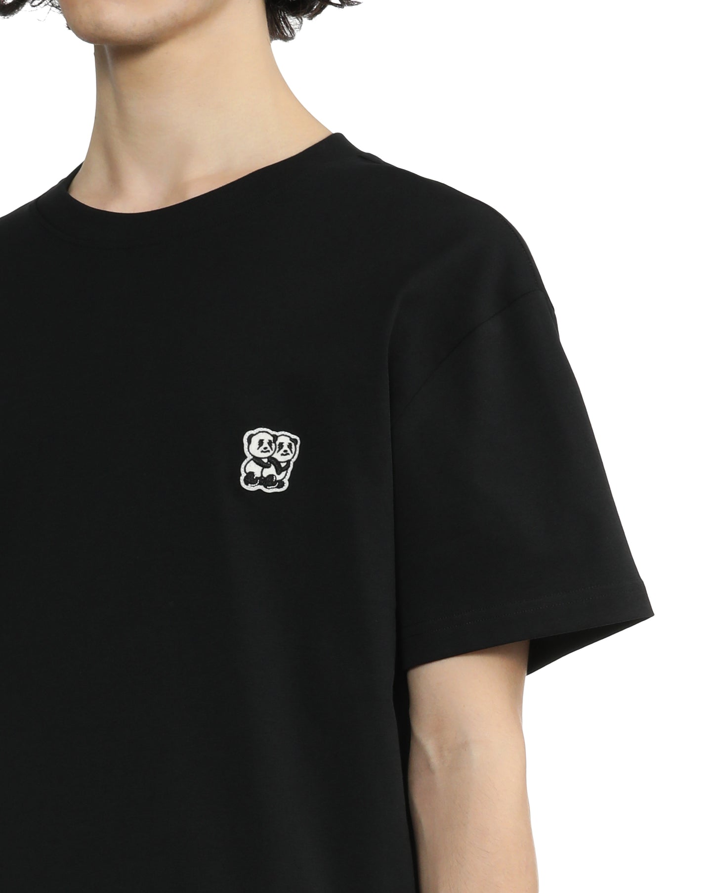 Crew Neck Patch T-shirt