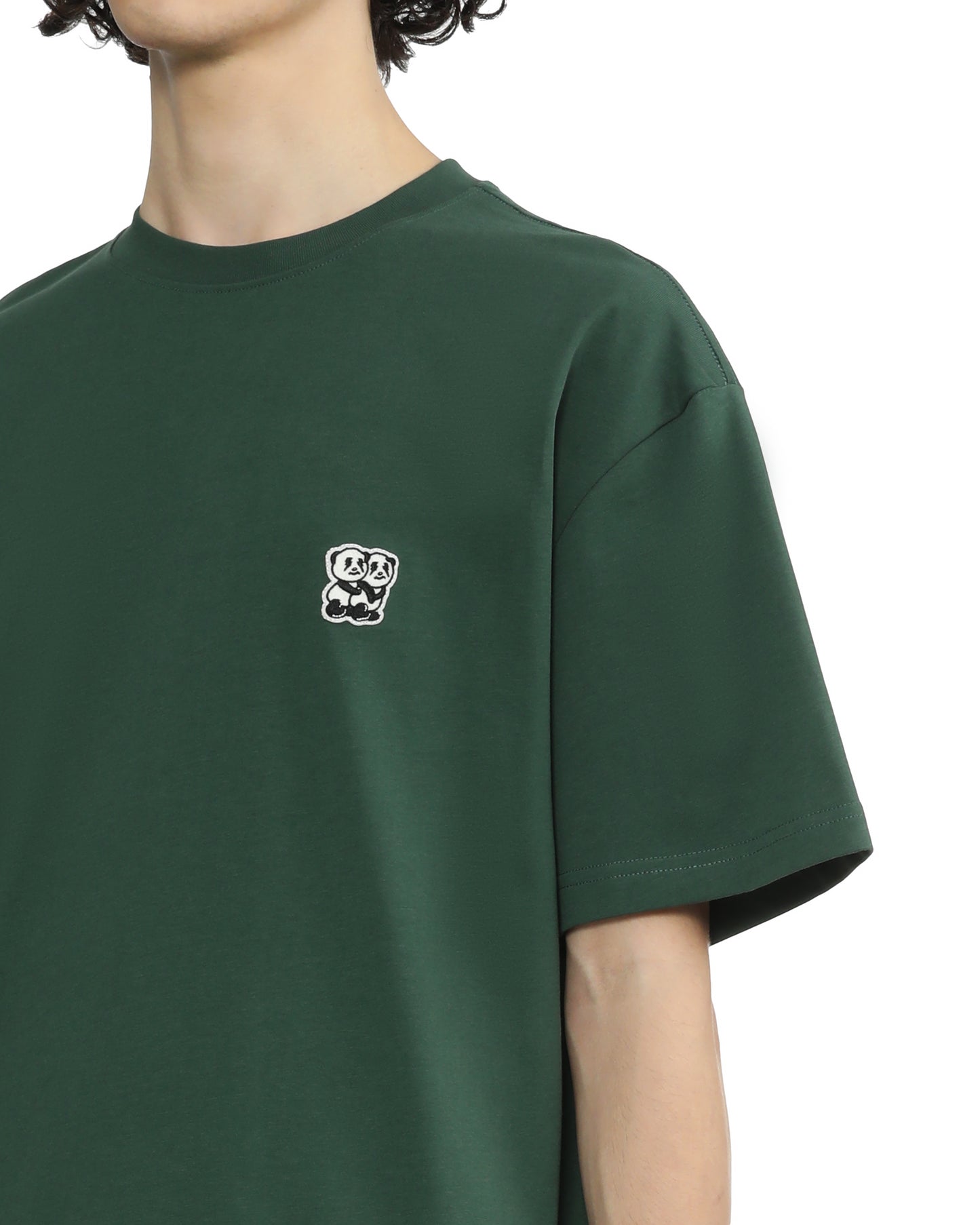 Crew Neck Patch T-shirt