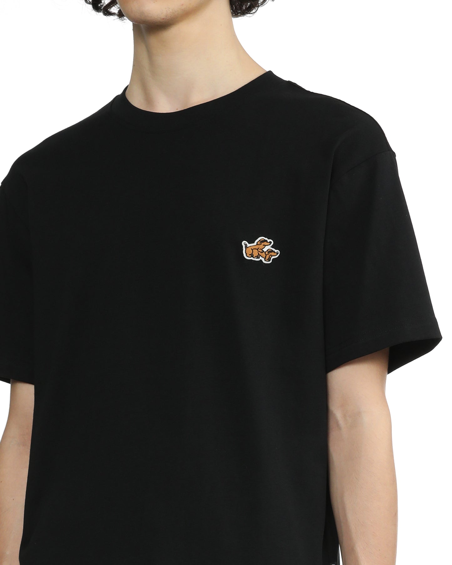 Crew Neck Patch T-shirt