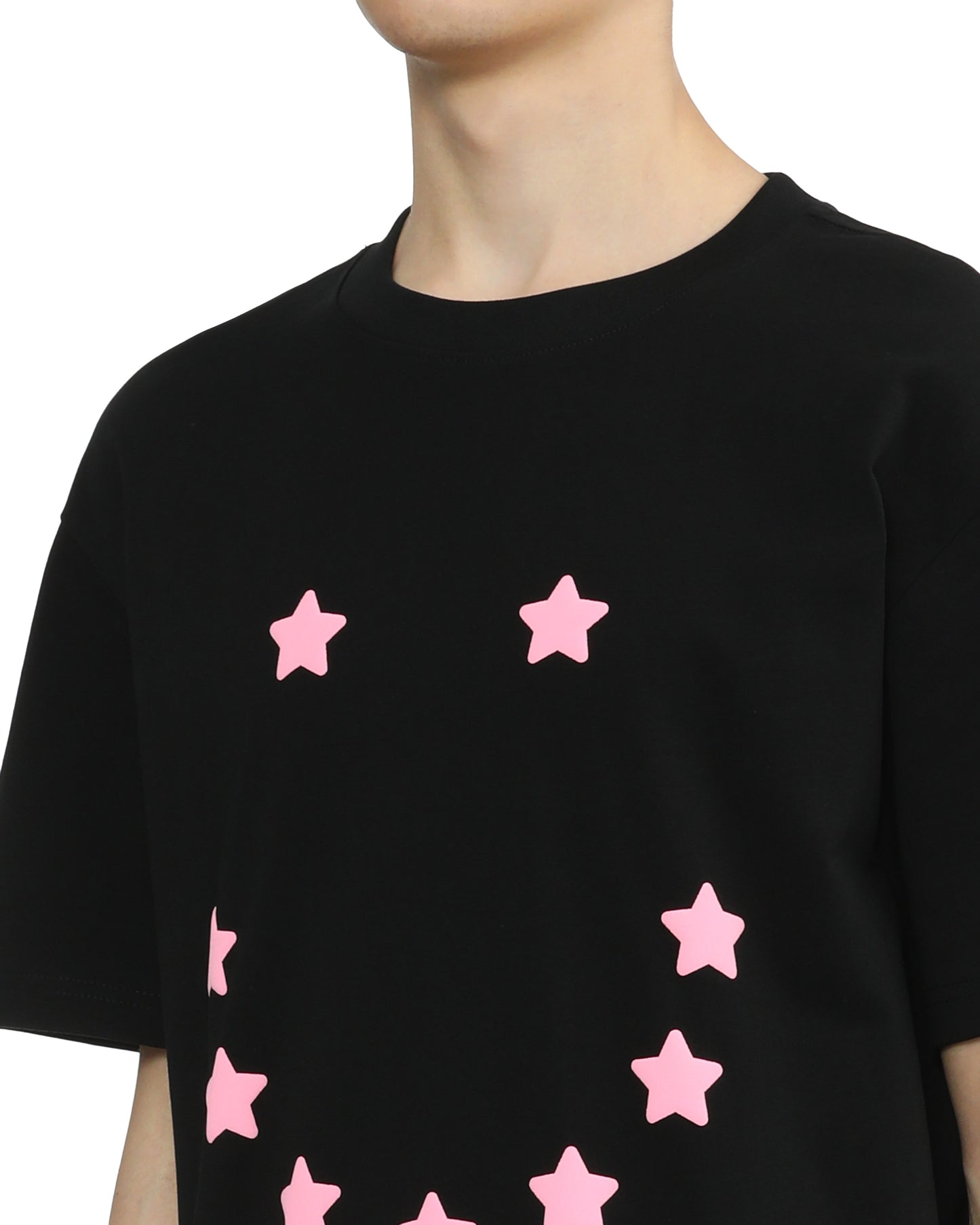 Crew Neck Print T-shirt