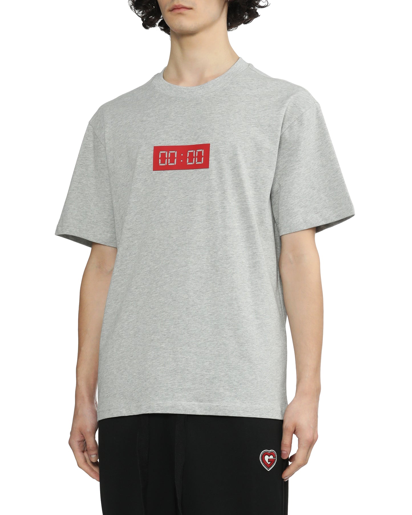 Crew Neck Print T-shirt