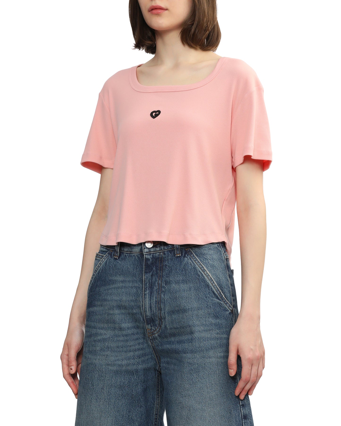 Cropped G-heart T-shirt