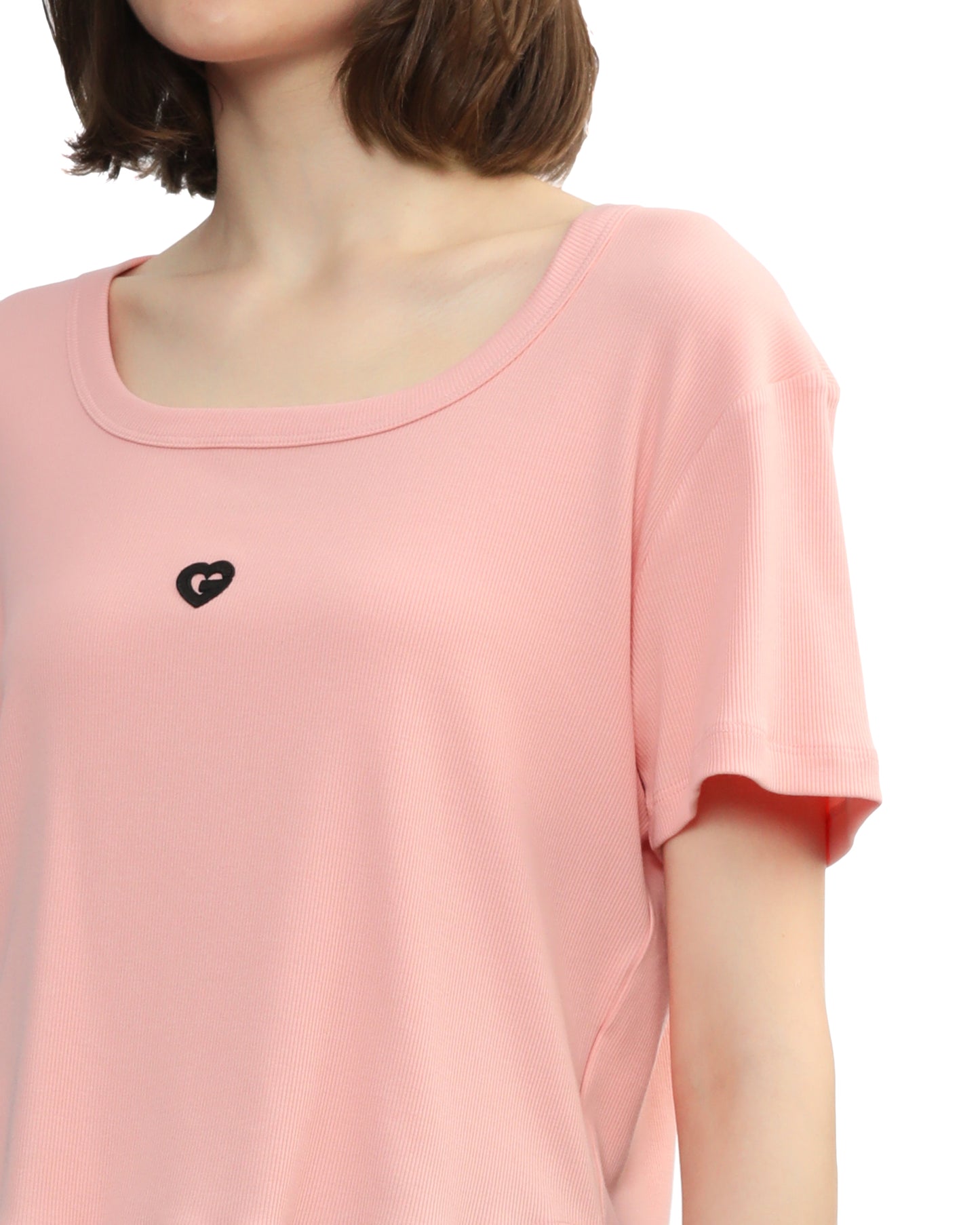 Cropped G-heart T-shirt