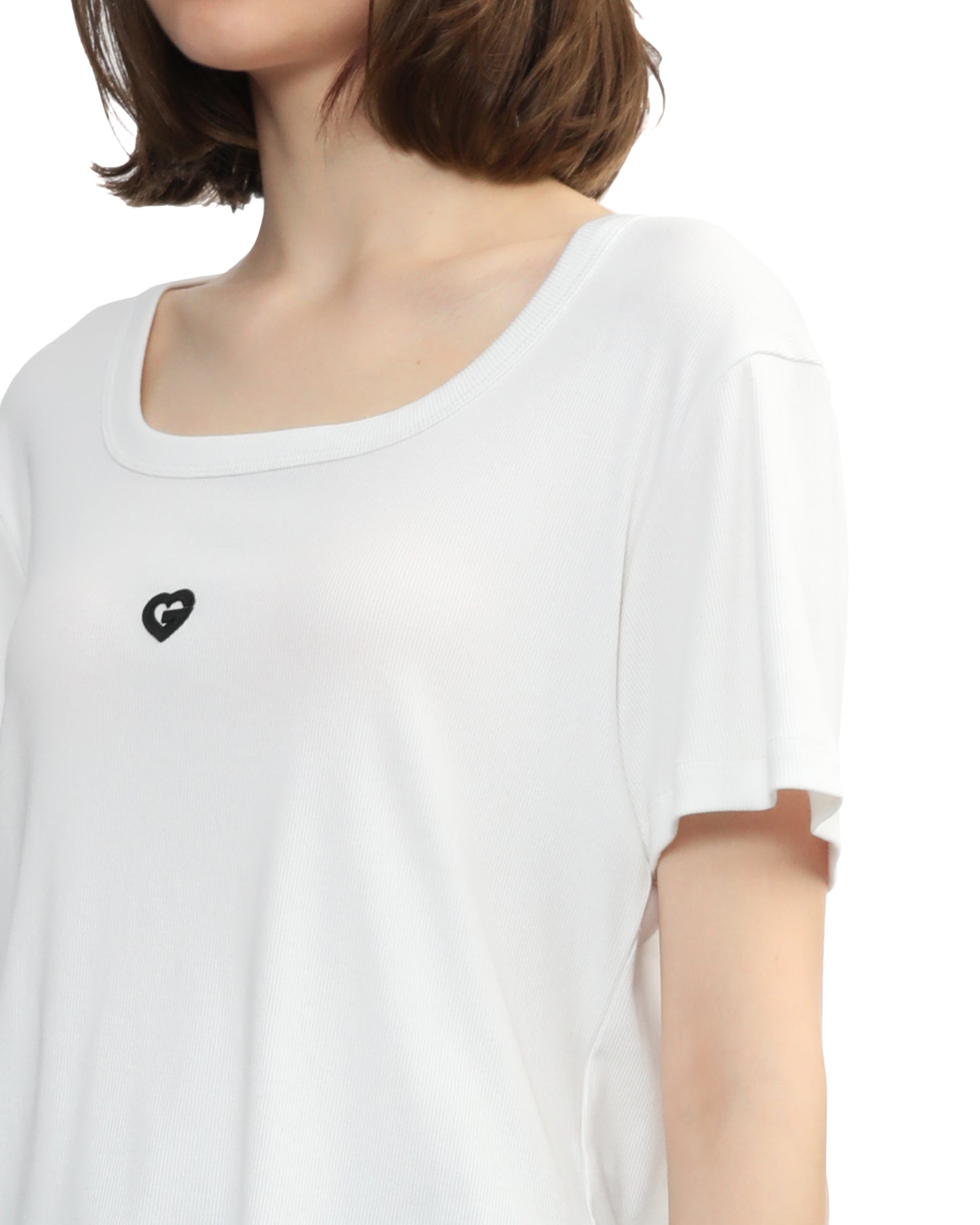 Cropped G-heart T-shirt