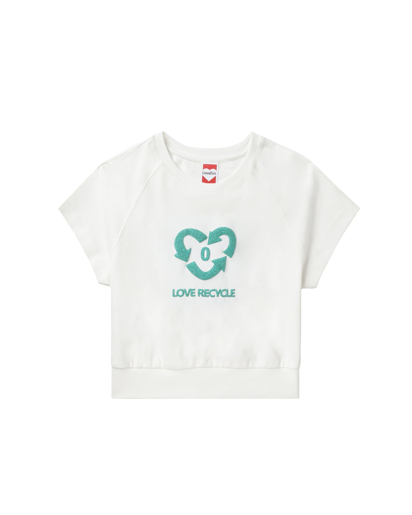 Cropped G-heart T-shirt