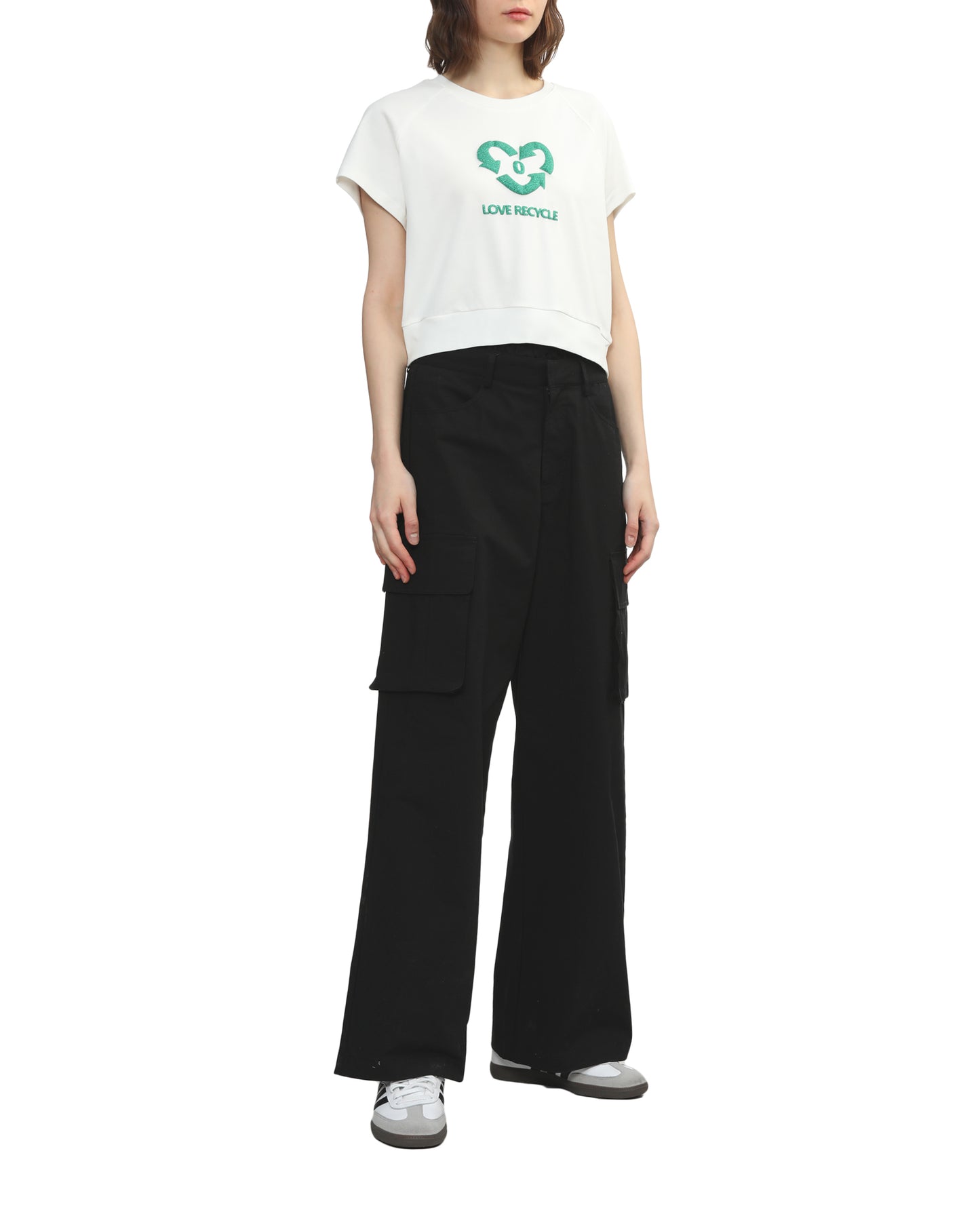 Cropped G-heart T-shirt