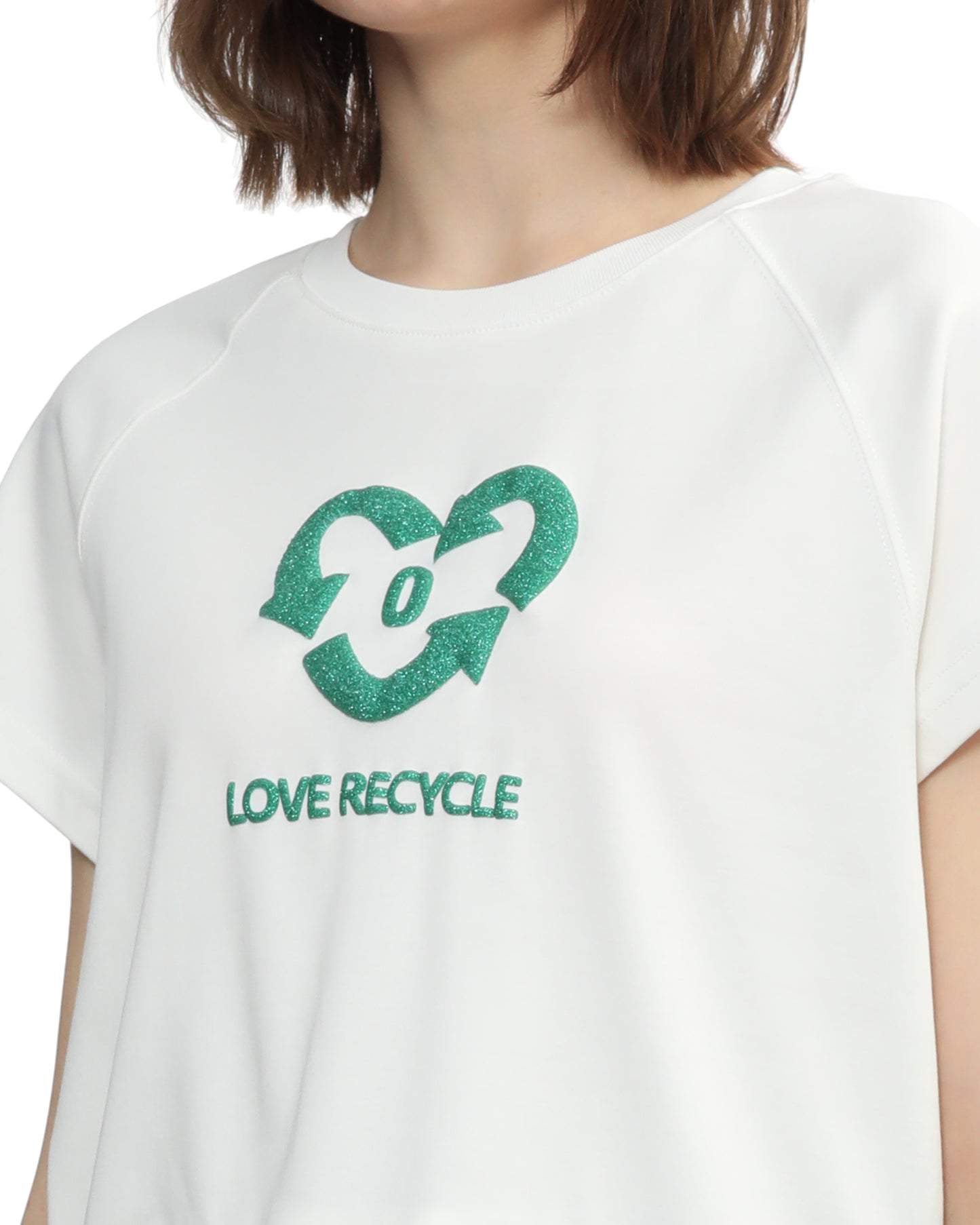 Cropped G-heart T-shirt