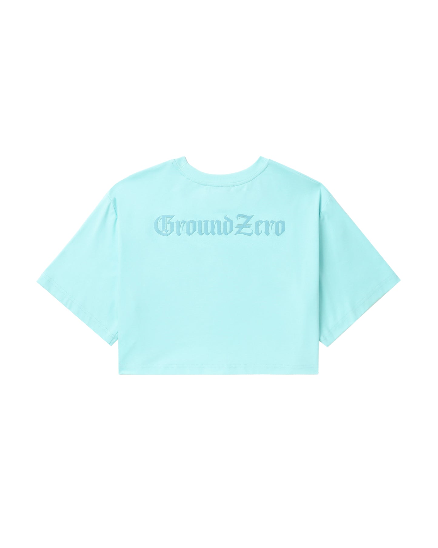 Cropped Logo-Print T-shirt