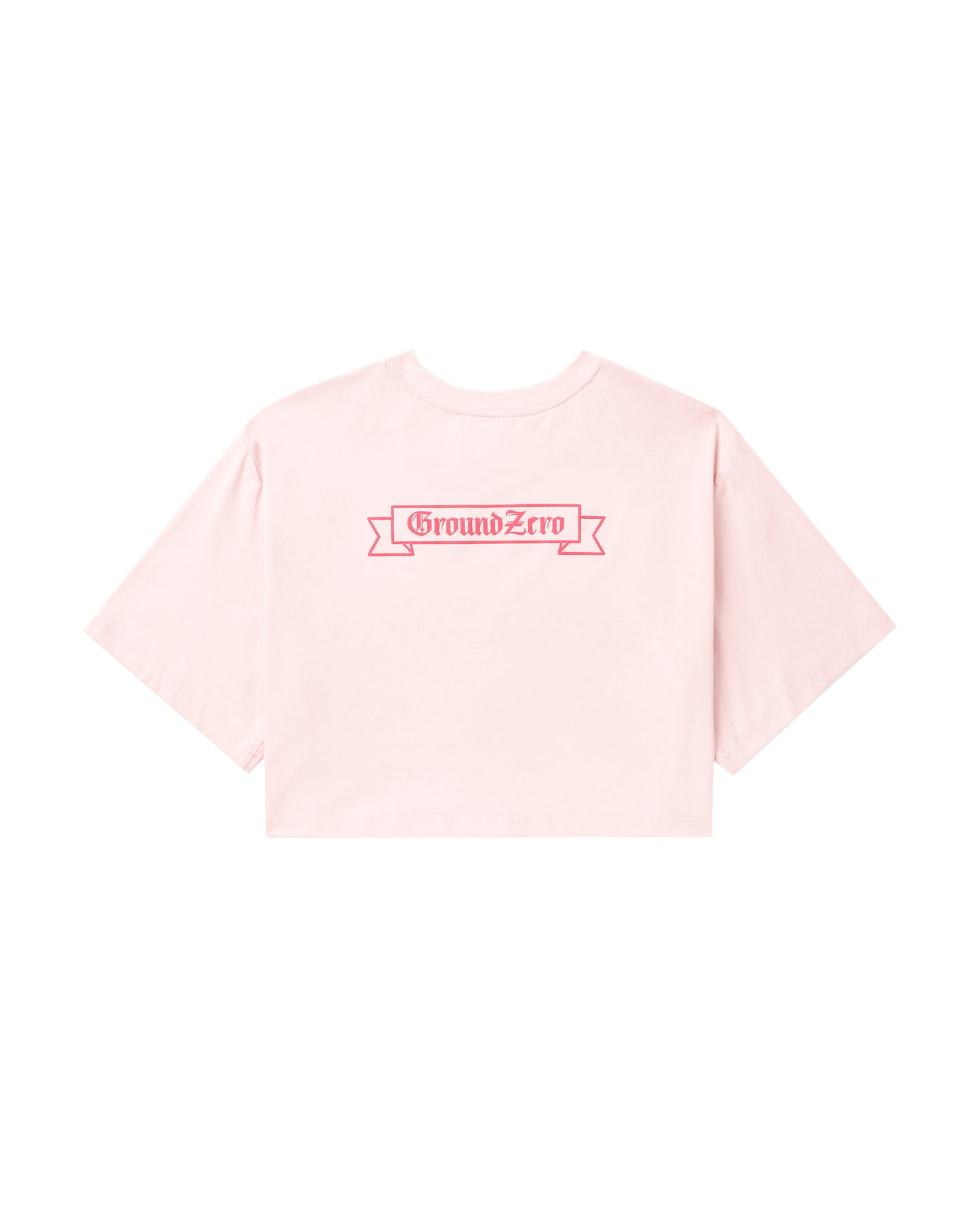 Cropped Logo-Print T-shirt