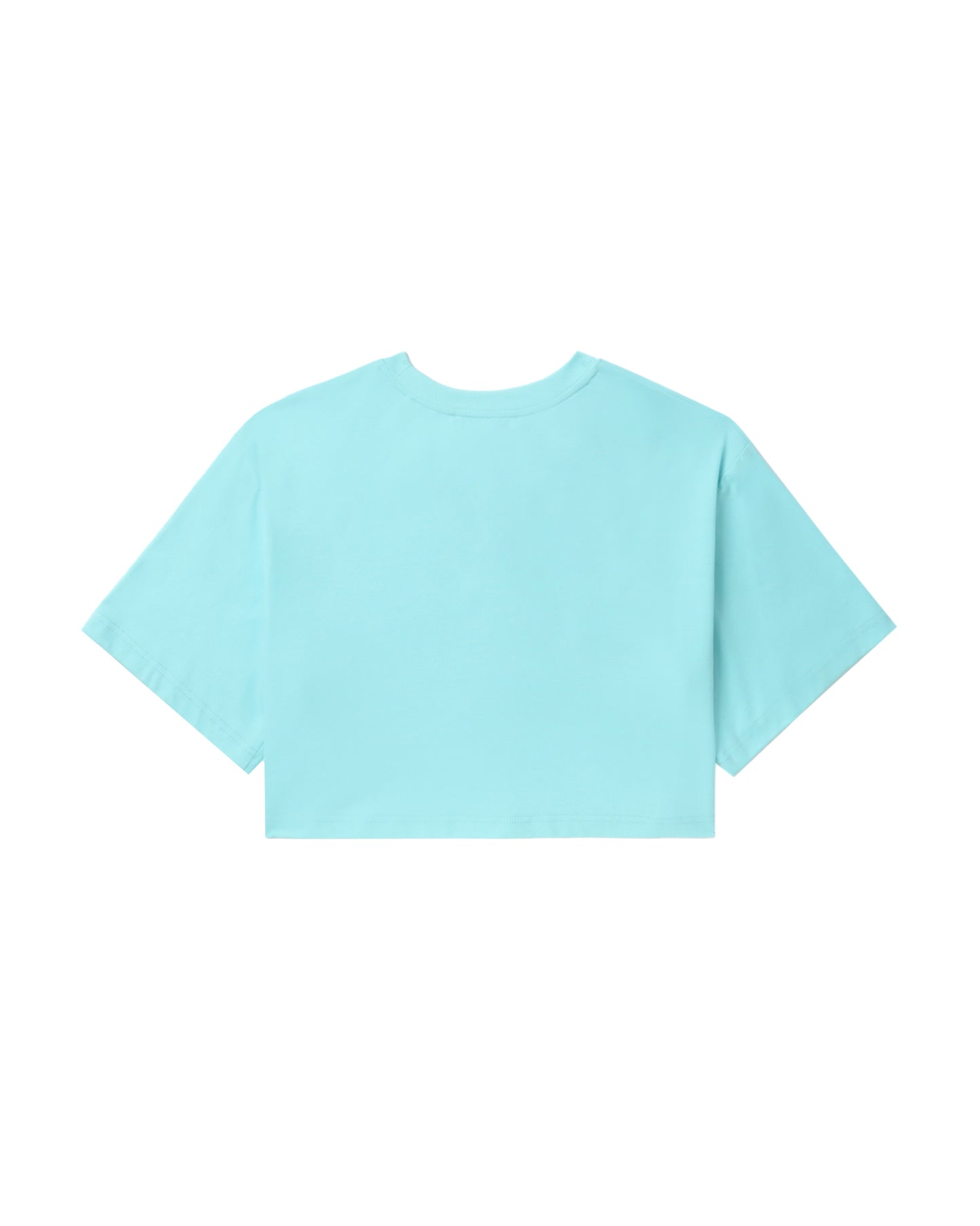 Cropped Logo-Print T-shirt