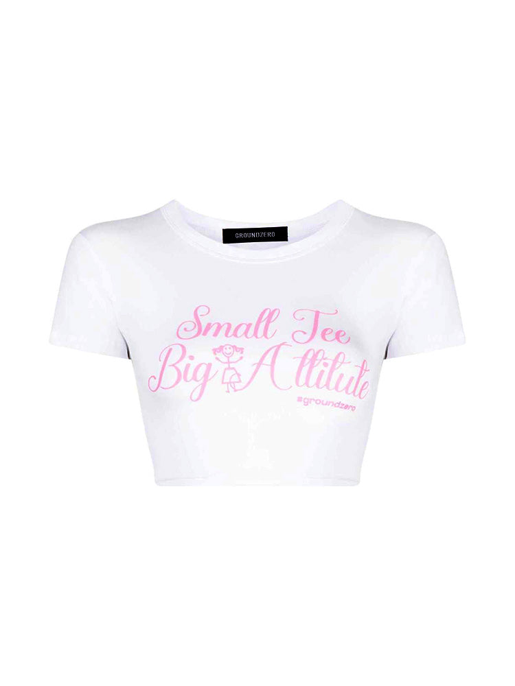 Slogan-print Cotton T-shirt