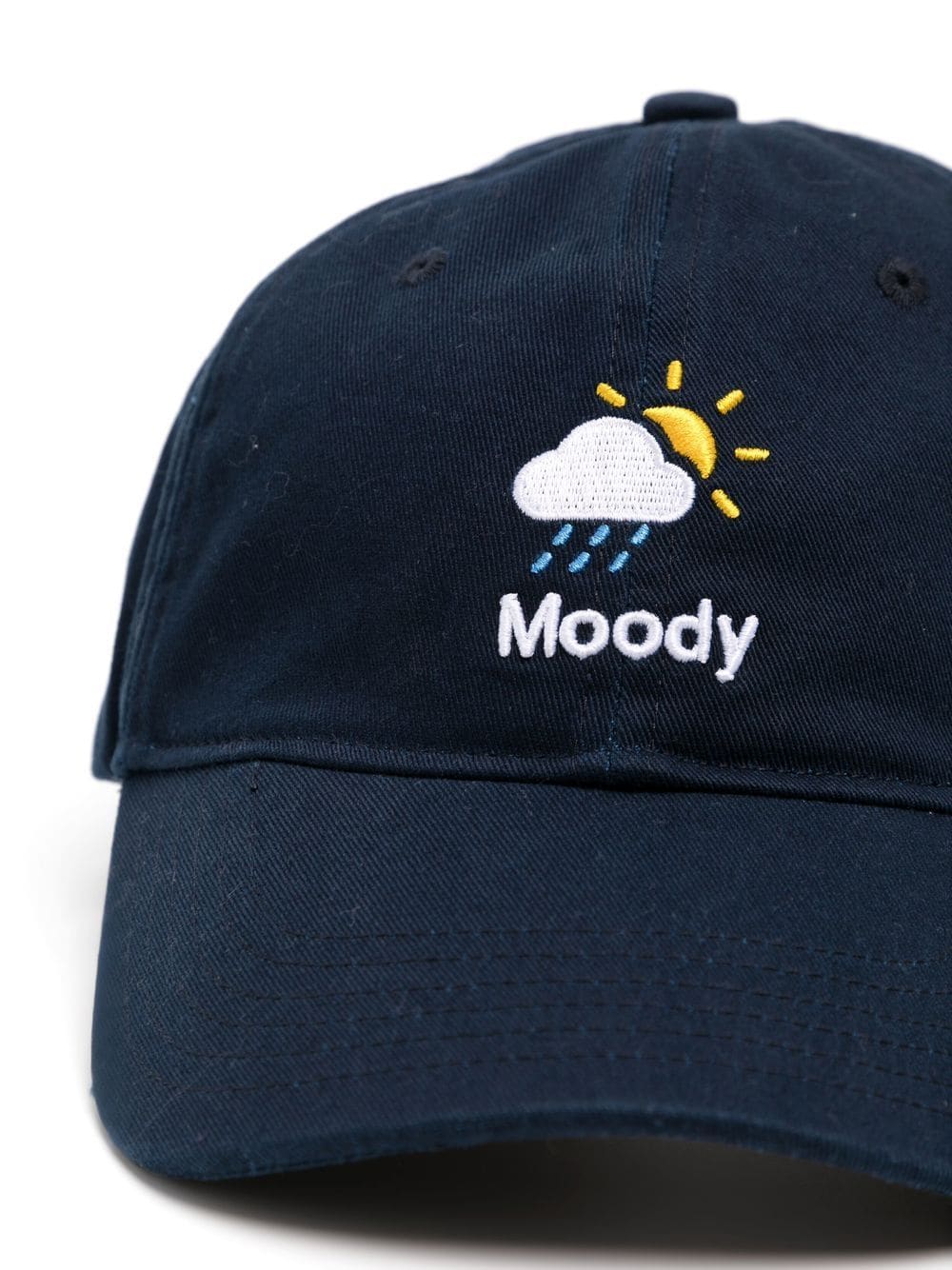Moody Embroidery Washed Cap